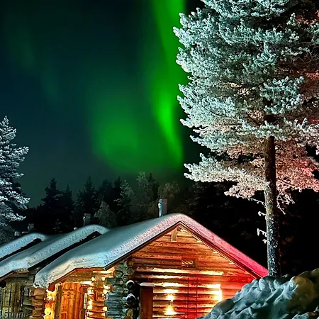 Isorakka Log - Sauna - Skibus Nearby Nyaraló Levi