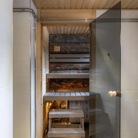 בית נופש Isorakka Log - Sauna - Skibus Nearby